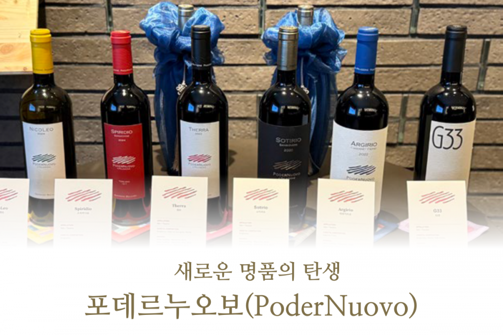 [와인리뷰 2025년 11월호] 새로운 명품의 탄생, 포데르누오보(PoderNuovo)